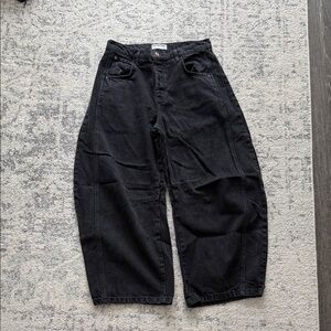 Free People barrel jeans